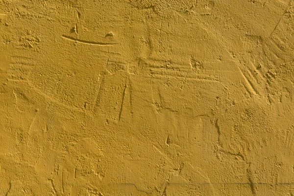 sarı boya beton duvar arka plan veya doku.