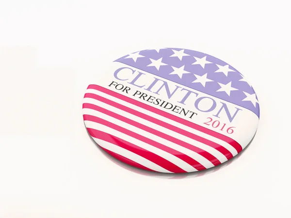 Buenos Aires, Argentina - 12 MAY, 2016: 3d Illustration pin presiden — Stok Foto