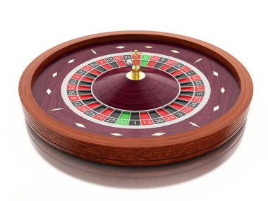 3D casino rulet tekerleği. Kumar Oyunları.