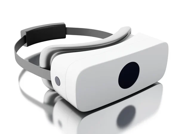 Gafas de realidad virtual 3d contra fondo blanco . —  Fotos de Stock
