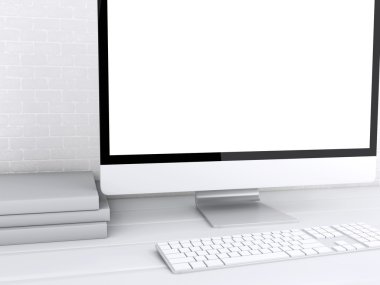 3D masaüstü bilgisayar ile. Yukarı alay