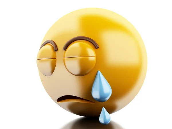 Icone 3d Emoji con espressioni facciali . — Foto Stock