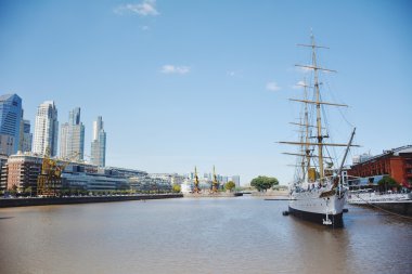 Puerto Madero. Cityscape Buenos Aires, Arjantin
