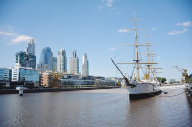 Puerto Madero. Cityscape Buenos Aires, Arjantin