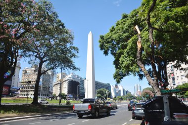 Obelisco Buenos Aires. Arjantin