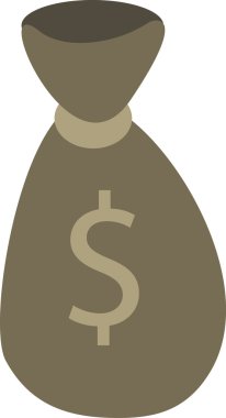 Vektör çizim. Para kavramı.