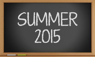 Yaz tahtaya yazılmış.