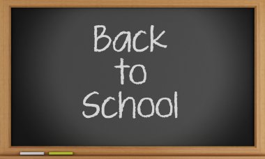 Tahtaya yazılı okula dönüş..