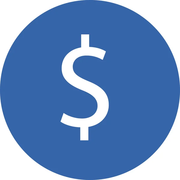 Vector illustration of money symbol. — Stock Vector