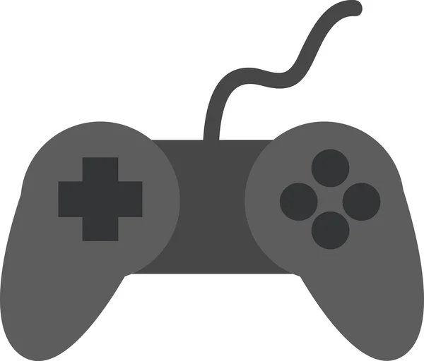 Ilustración vectorial de un icono de joystick . — Vector de stock