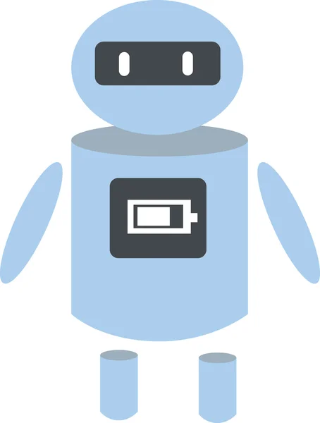 Vector illustration of a robot. — Stock Vector