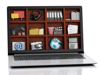 3D dizüstü bilgisayar ve Multimedya.