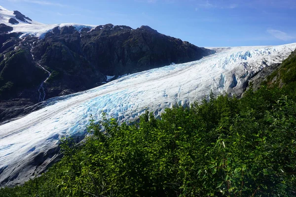 Glaciar Salida Alaska — Foto de Stock