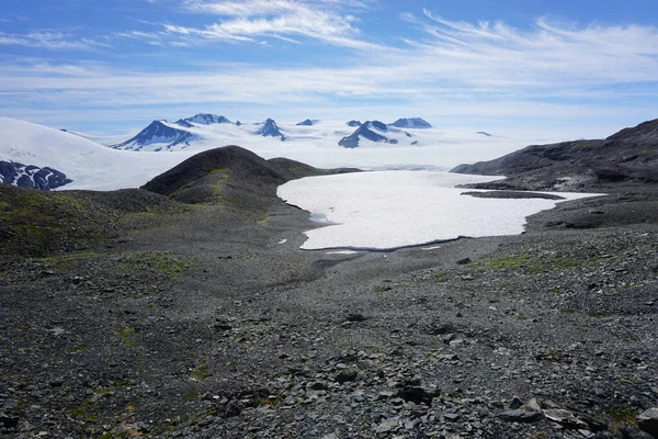 Belle Vue Sur Sortie Glacier Alaska Par Temps Ensoleillé — Photo