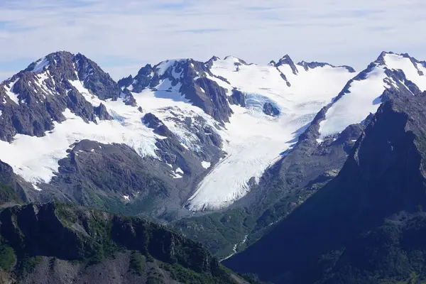 Beau Paysage Des Montagnes Alaska — Photo