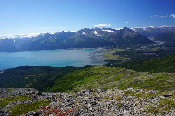 Hermoso Paisaje Las Montañas Alaska — Foto de Stock