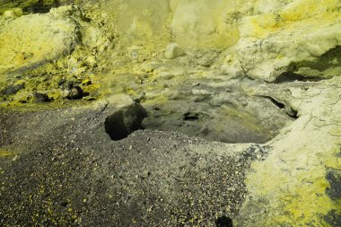 Beyaz ada Yeni Zelanda 'da okyanusta aktif bir volkandır.