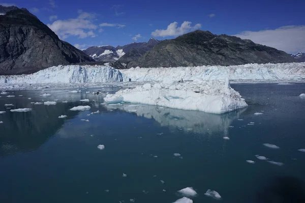 Glaciar Columbia Alaska — Foto de Stock