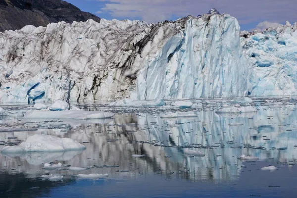 Glaciar Columbia Alaska — Foto de Stock