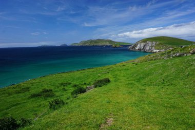 İrlanda 'da Dingle Penninsula' da güzel bir manzara