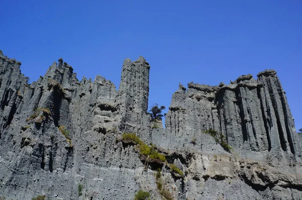 Putangirua Pinnacles Στη Νέα Ζηλανδία — Φωτογραφία Αρχείου