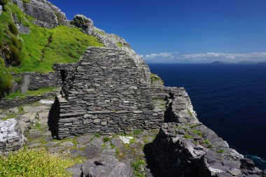 Güney İrlanda 'daki Skellig Michael Manastırı