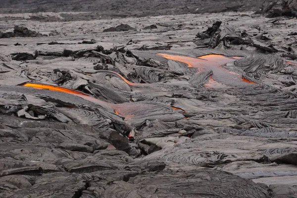 Caudal Lava Hawaii Big Island —  Fotos de Stock