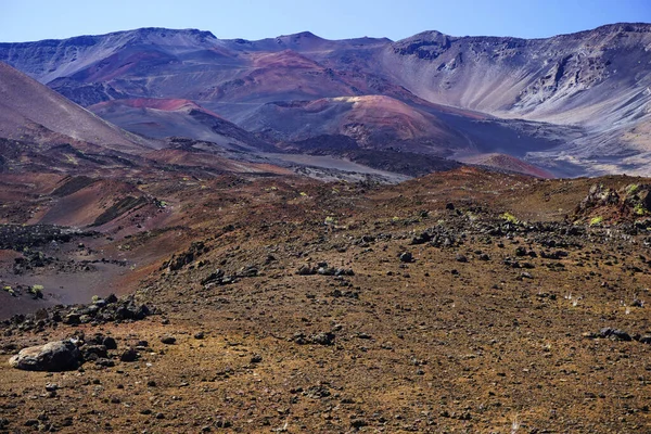 Вулканический Кратер Халеакала Гавайях — стоковое фото