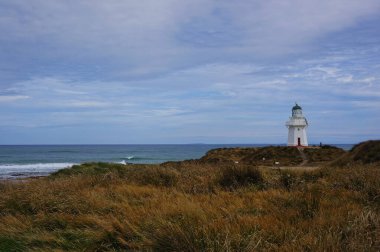 Yeni Zelanda 'daki Waipapa Point Deniz Feneri