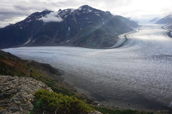Льодовик Салмон Британській Колумбії Канада — стокове фото