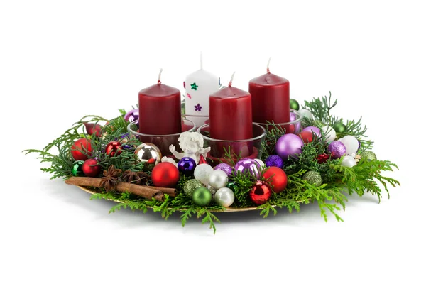 Advent krans — Stockfoto