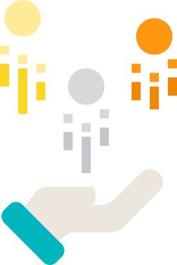 para hattı vektör simgesi.