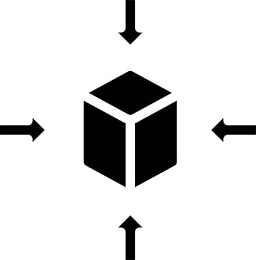 veri teknolojisi yönetim kavramı, vektör illüstrasyonu