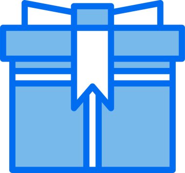 hediye simgesi vektör illüstrasyonu