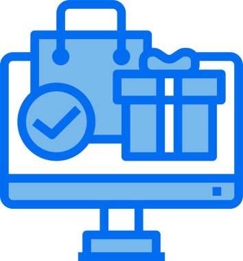 çevrimiçi web alışveriş vektörü illüstrasyonu