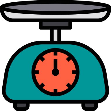 minimal vektör simgesi ölçekleri