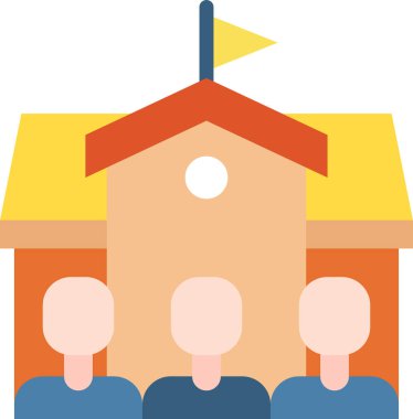 Eğitim minimalist vektör simgesi