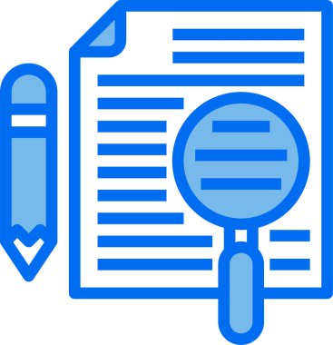 Ofis belgeleri, vektör çizimi