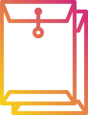 Ofis belgeleri, vektör çizimi