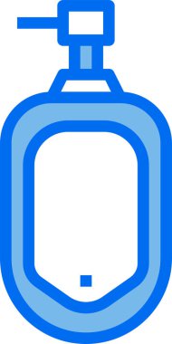  idrar düzlüğü simgesi, vektör illüstrasyonu