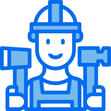 servis minimalist vektör simgesi