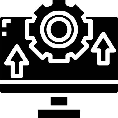 dişli ayarları vektör simgesi