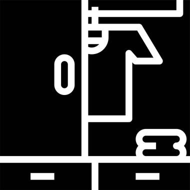 Dolabın vektör illüstrasyonu