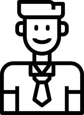 erkek avatar kişi tasarımı, vektör illüstrasyonu  