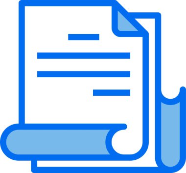 Belge dosyaları vektör illüstrasyonu 