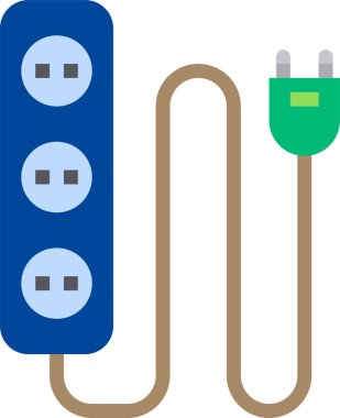 Modern dolgunun vektör illüstrasyonu