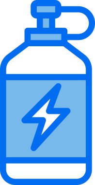 Enerji simgesinin vektör illüstrasyonu