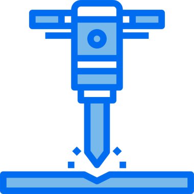 Araç simgesinin vektör illüstrasyonu