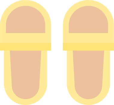 Otel terlikleri vektör illüstrasyonu