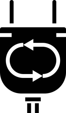 Enerji simgesinin vektör illüstrasyonu